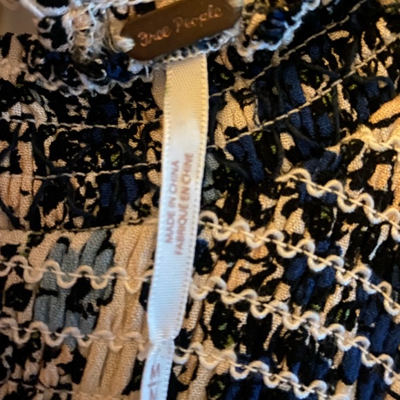 FREE PEOPLE Flowers In her hair smocked tunic - Picture 7 of 15